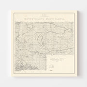 map of Butte County