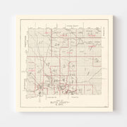map of Butte County