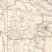 old Black Hills map