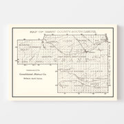 map of Grant County