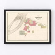 Chamberlain Vintage Map 1890