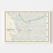 map of Campbell Coun