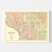 map of Buffalo Count