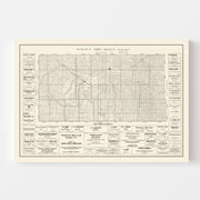 map of Todd County