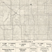 old Todd County map
