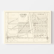 map of Letcher