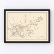 Lead Vintage Map 1937