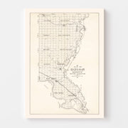 map of Union County