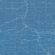 old South Dakota map