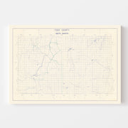 map of Todd County