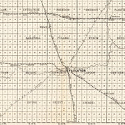 old Faulk County map
