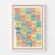 map of Clay County