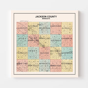 map of Jackson Count