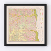 Houston County Vintage Map 1929