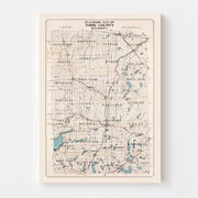 map of Todd County