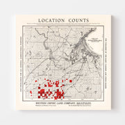 map of Carlton Count