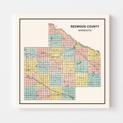 map of Redwood Count