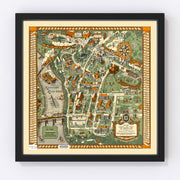 University of Minnesota Vintage Map 1927