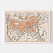 map of St. Paul