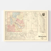 map of Minneapolis