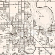 old Lakeland map