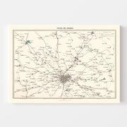 map of Moscow