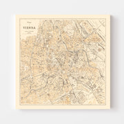 map of Vienna