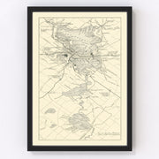 Madison Vintage Map 1929