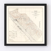 Juneau Vintage Map 1918