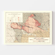 map of Arbuckle Moun