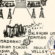 old Oklahoma map