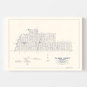 map of Tillman Count