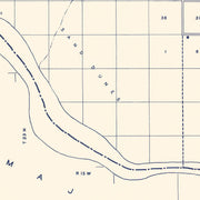 old Woods County map