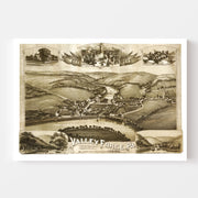 map of Valley Forge