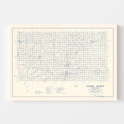 map of Custer County
