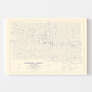 map of Canadian Coun