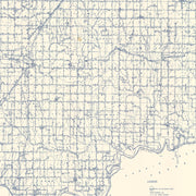 old Bryan County map
