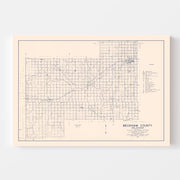 map of Beckham Count