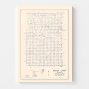 map of Beaver County