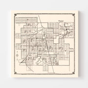 map of Okmulgee