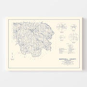 map of Marshall Coun