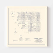 map of Kiowa County