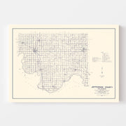 map of Jefferson Cou