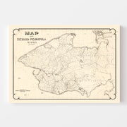 map of Seward Penins