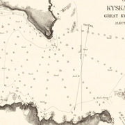 old Kyska Harbor map