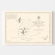 map of Semidi Island