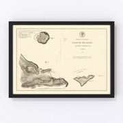 Anchorage Vintage Map 1875