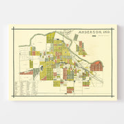 map of Anderson
