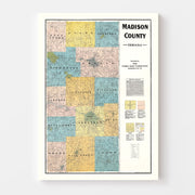 map of Madison Count