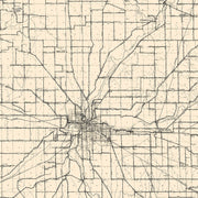 old Allen County map